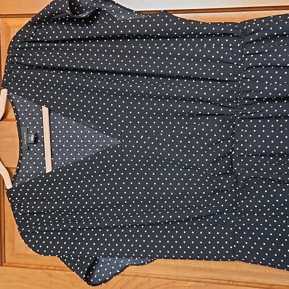 Halogen Polka Dot Dress - Picture 2 of 4